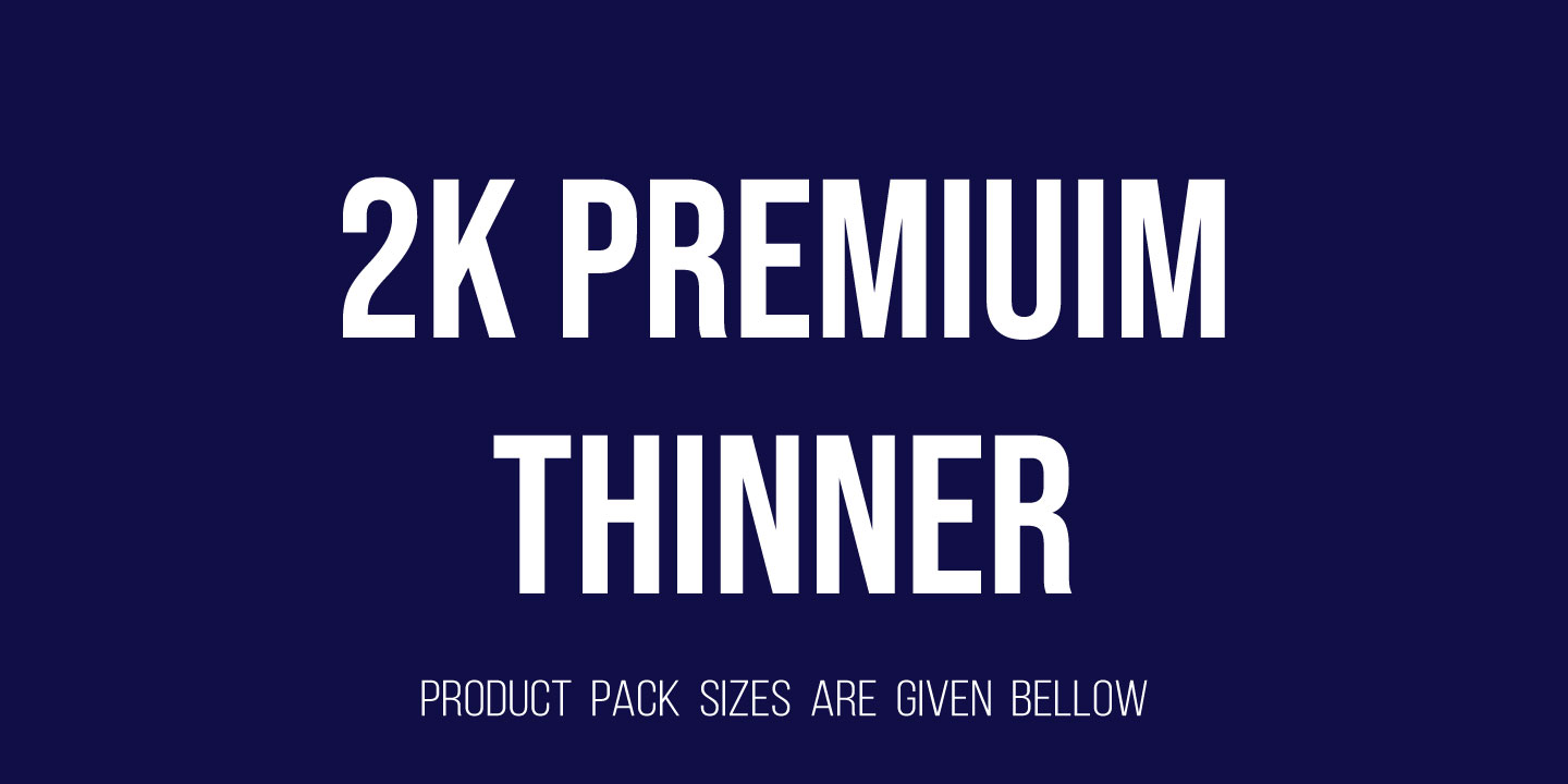  2K Premium Thinner